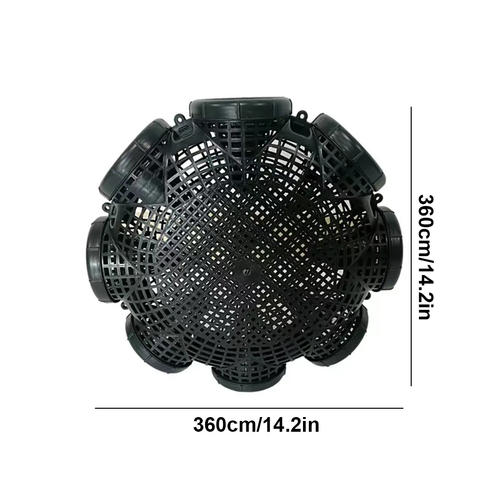 Fishing Traps Crayfish Catcher Crab Traps 6/8 Holes Fishing Cage for Crab Crayfish Shrimp Smelt Eels