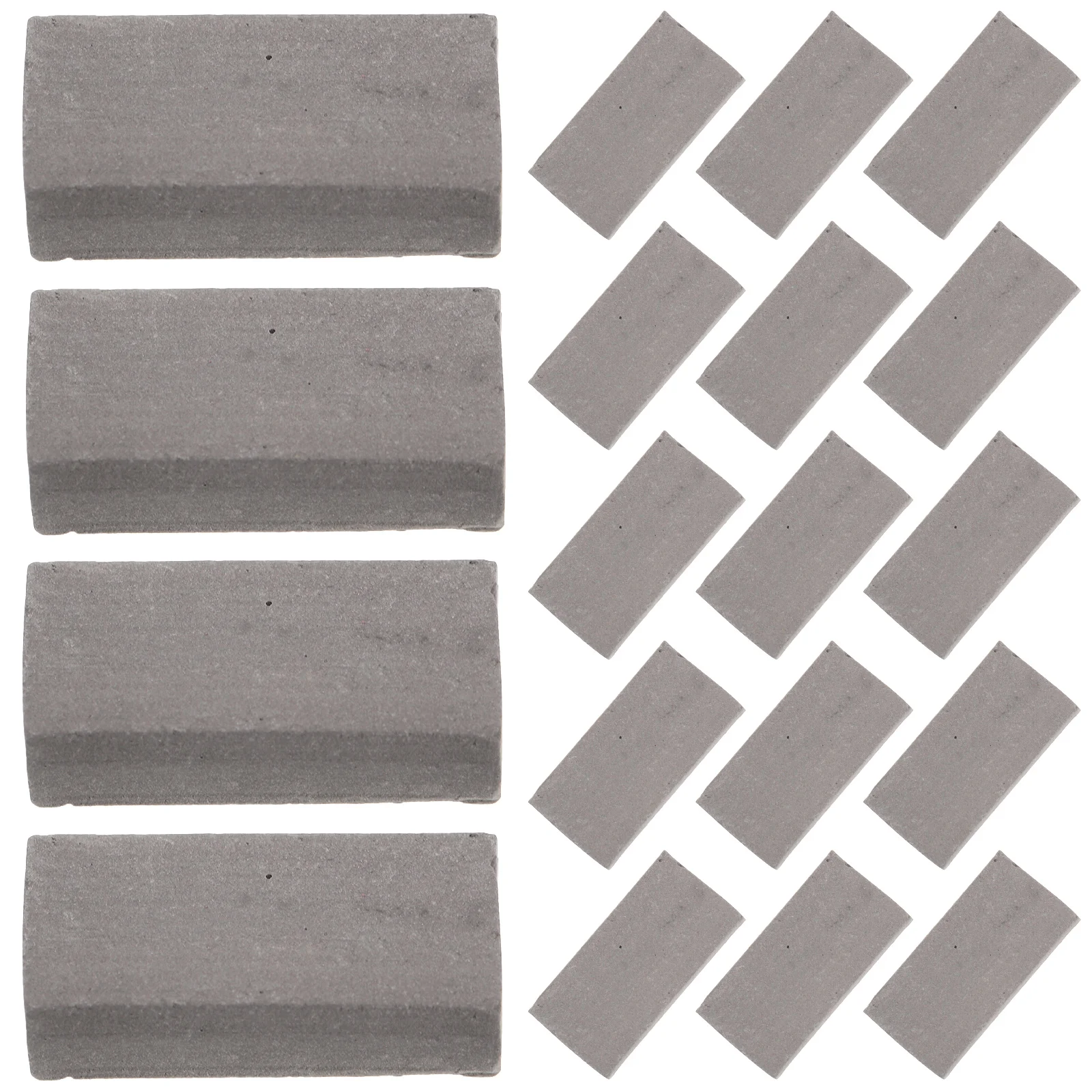 

100 Pcs Toys Model Brick Sand Table Micro Landscape Simulation Bricks Miniature Objects Fake Decor Child