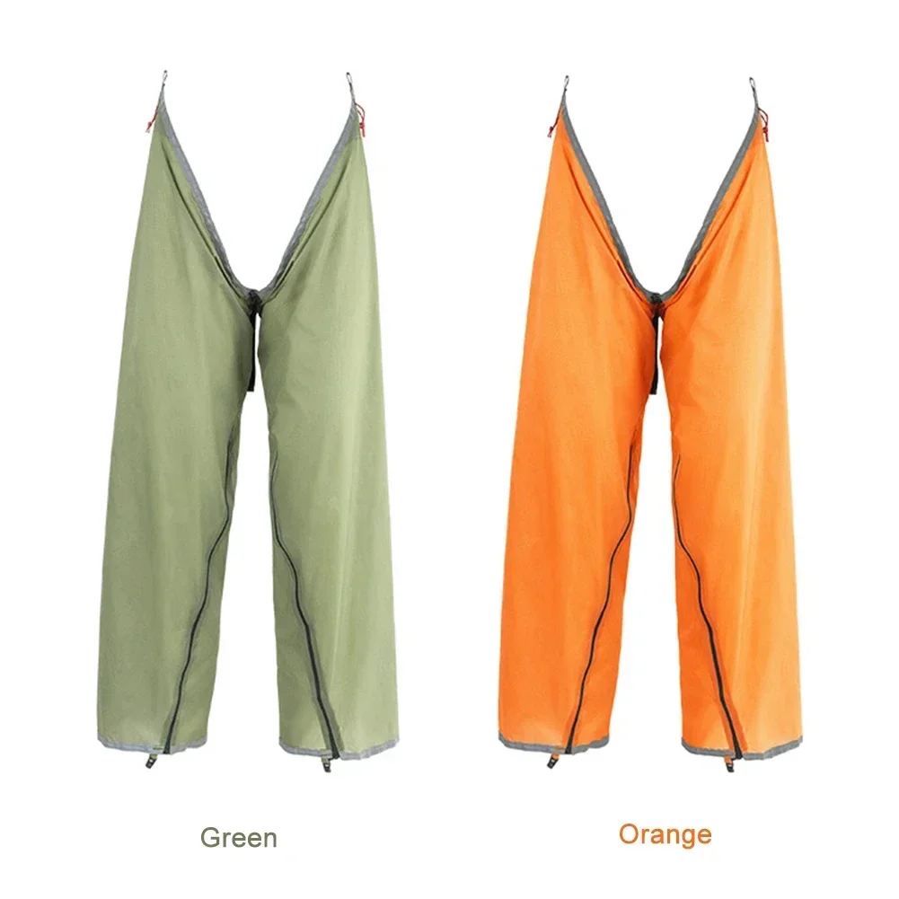 20D Silicone Coated Nylon Waterproof Pants Leg Sleeves Lightweight Rain Trousers Separable Pant Legs Outdoor Camping Equipments