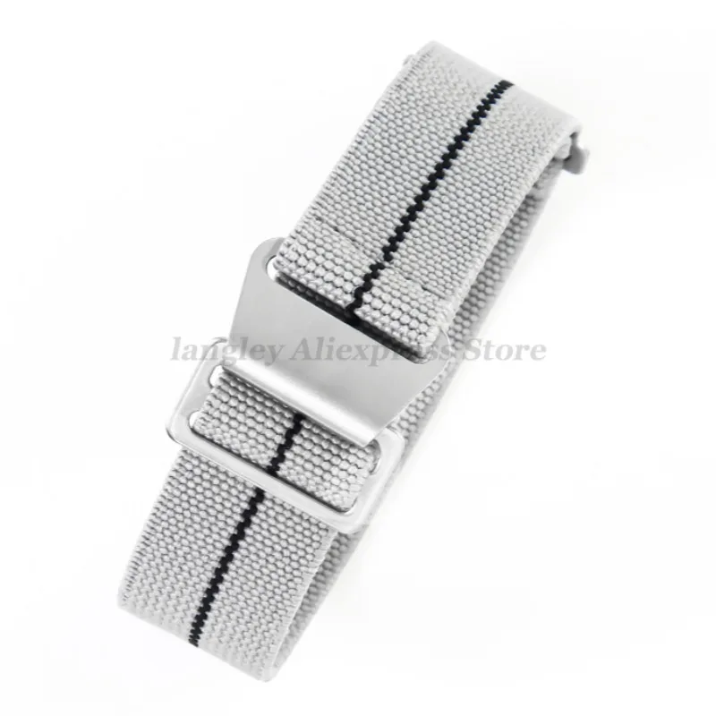 Versatile Parachute Elastic Nylon Watch Strap - Outdoor Sport & Military Style Accessory