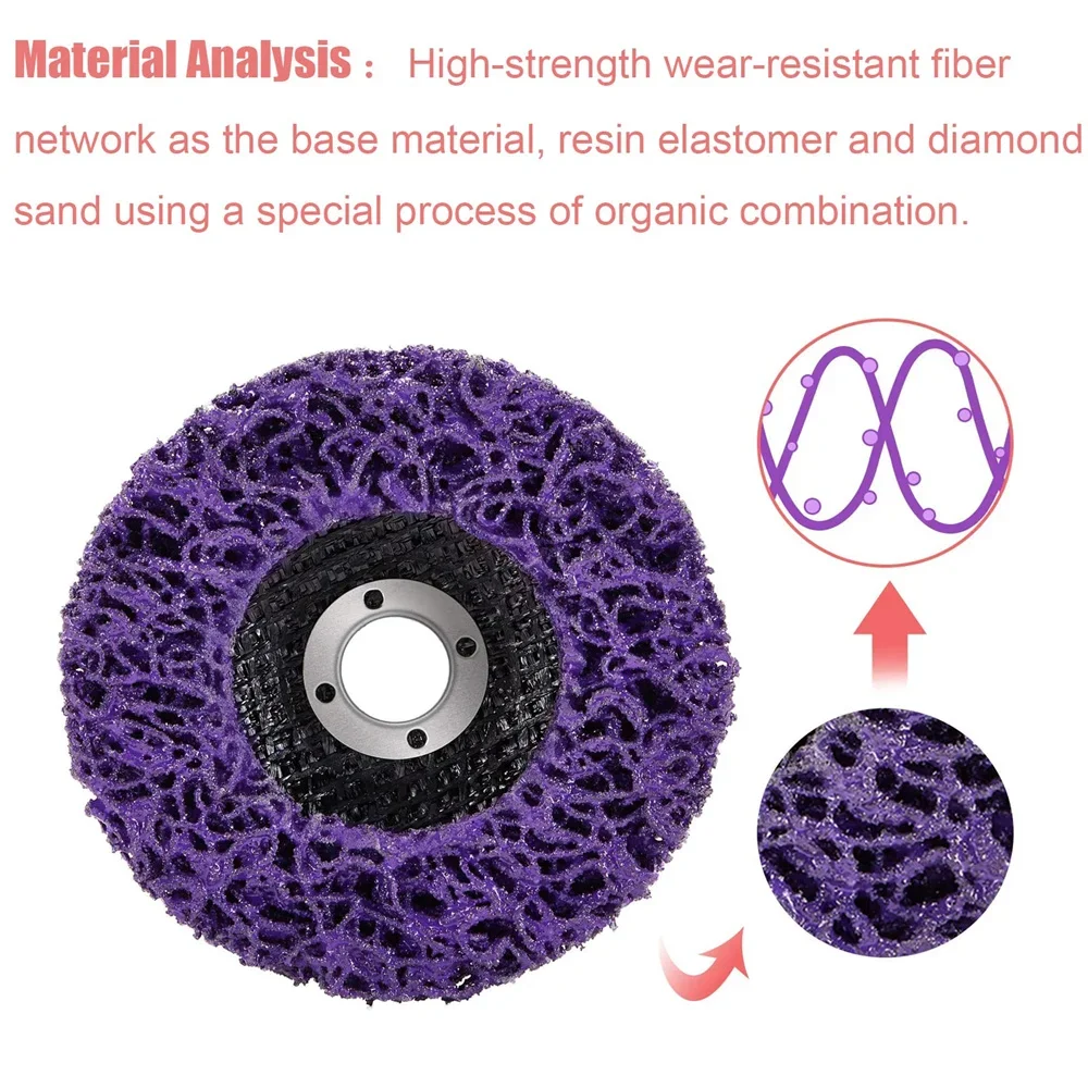 Coral Disc Grinder Wheel Paint Rust Removal For Angle Grinder