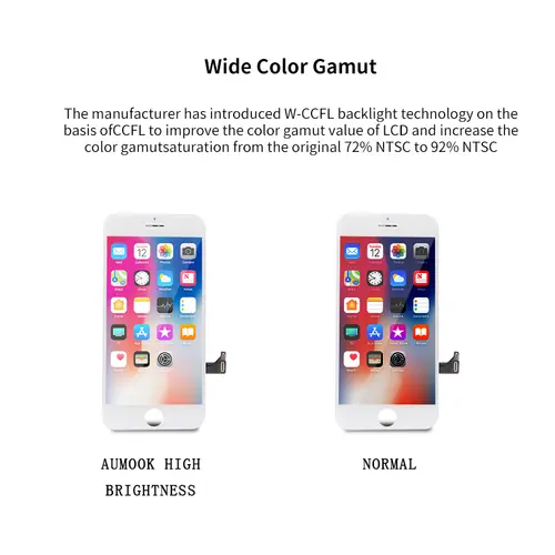 AAA+ OEM LCD For iPhone 6 6s 7Plus 8Plus LCD Touch Screen Digiziter Assembly For iPhone 6Plus 6sPlus 7 8  Display - Image 6