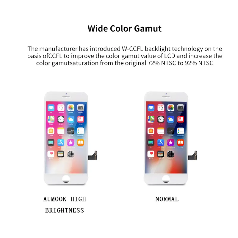 AAA+ OEM LCD For iPhone 6 6s 7Plus 8Plus LCD Touch Screen Digiziter Assembly For iPhone 6Plus 6sPlus 7 8  Display - Image 6