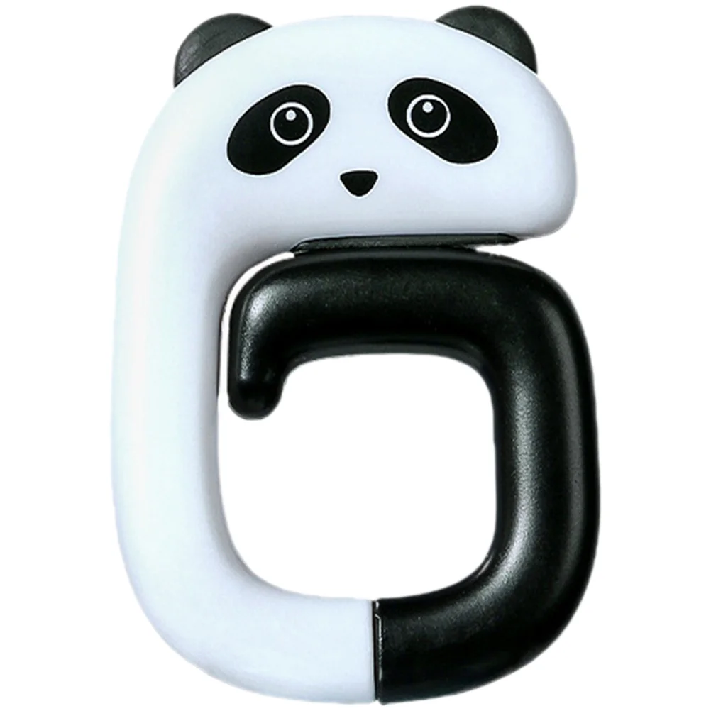 

Foldable Table Purse Hook Table Panda Handbag Hanger Bag Storage Stylish Desk Hook Clothes Hook Holder Under Table Bar