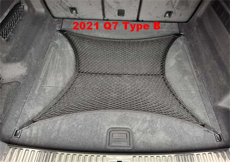 Für Audi Original Kofferraum Mesh Net Fracht Gepäck A4 B5 B6 B8 A6 C5 C6 A3 A5 Q3 Q5 Q7 8W9 861 869 EINE 9B9, 80A 861 869 9B9 – Detail 14