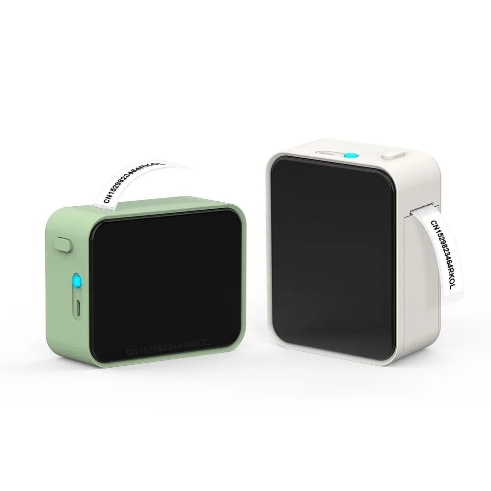 Portable Mini Bluetooth Thermal Label Printer - Inkless Wireless Labeling Machine