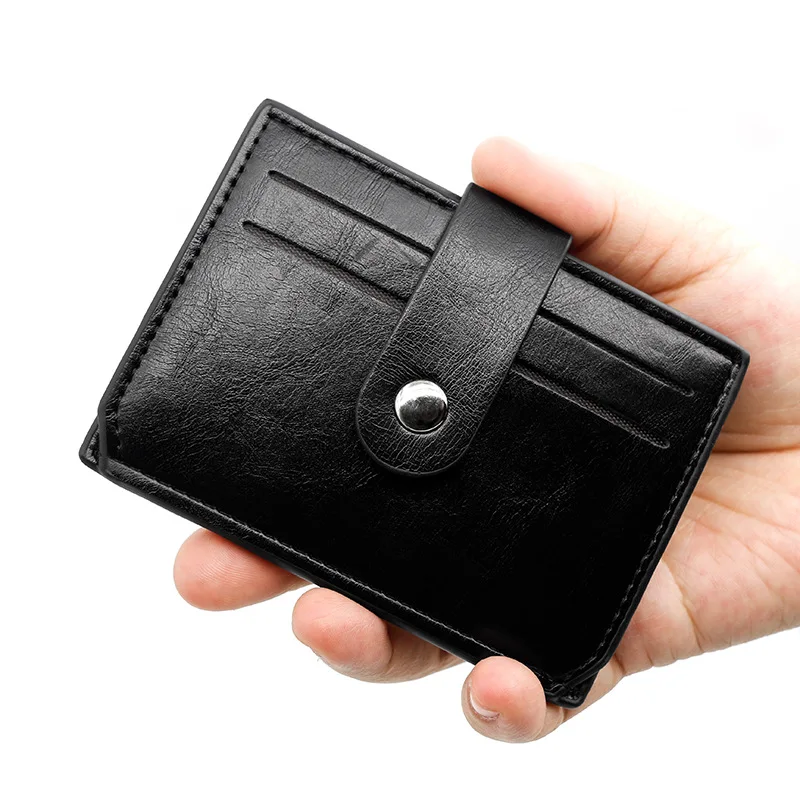 Card Holder Leather Credit Case Wallet for men credit card holder id card holder