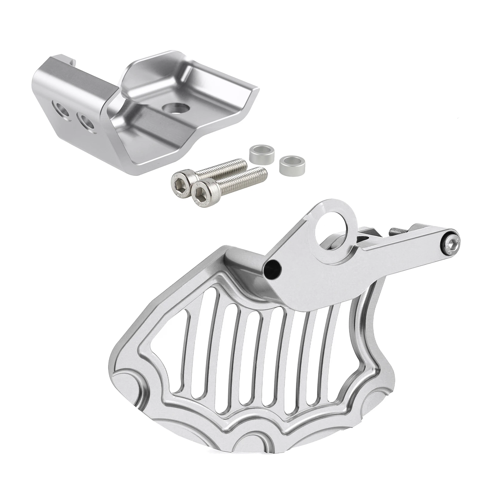 Vorderer Bremsscheibenschutz Rechter Gabelschutz für KTM EXC 300 TPI EXCF 350 SXF 450 für Husqvarna TE 300 FE 450 GasGas EC 300 250 – Detail 11