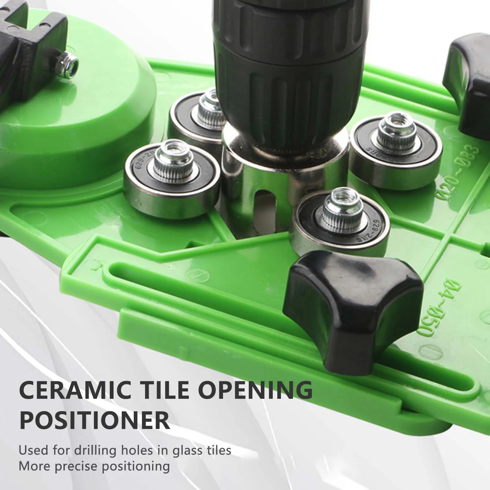 Manual Tool Combination Glass Positioner Hole Drilling Fixator Ceramic Tile Glass Marble Hole Drilling Positioner Tile Trimmer