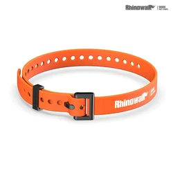 Rhinowalk Reusable Silicone Elastic Strap for Securing Accessories and Cargo (Orange)