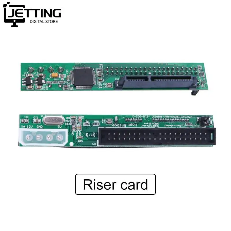

1pc 40PIN IDE To SATA Card Hard Disk Optical Drive Recorder PATA To SATA Serial To Parallel Conversion Card Hard Drive Converter