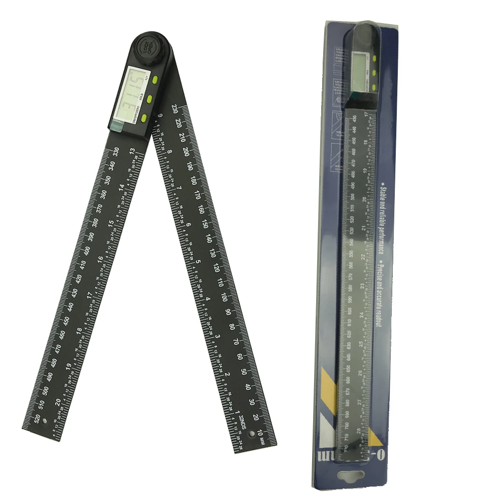 300mm Digital Meter Angle Inclinometer Angle Digital Ruler Electron Goniometer Protractor finder Measuring Tool