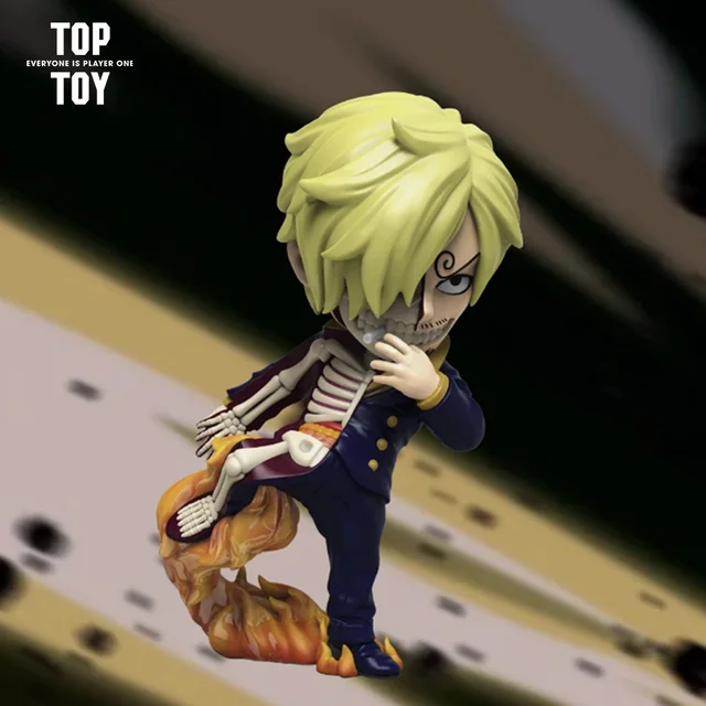 TOPTOY, One Piece Anime Figure, Jason Freeny Japanese Cartoon Collection Figurine Model Statue Blind Box Mystery Gift Decoration 4