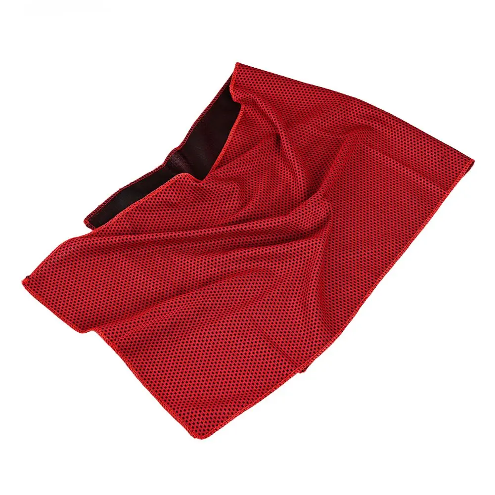 

1pc Towel Polyester Quick-Dry Summer Cold Sensation Sport Towel Beach Towel Running Camping Fitness For Fitness Outdoor Activiti