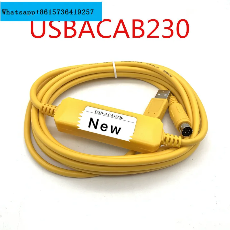 

USBACAB230 PLC Programming Cable USB TO RS232 Adapter For USB-DVP ES EX EH EC SE SV SS Series Cable