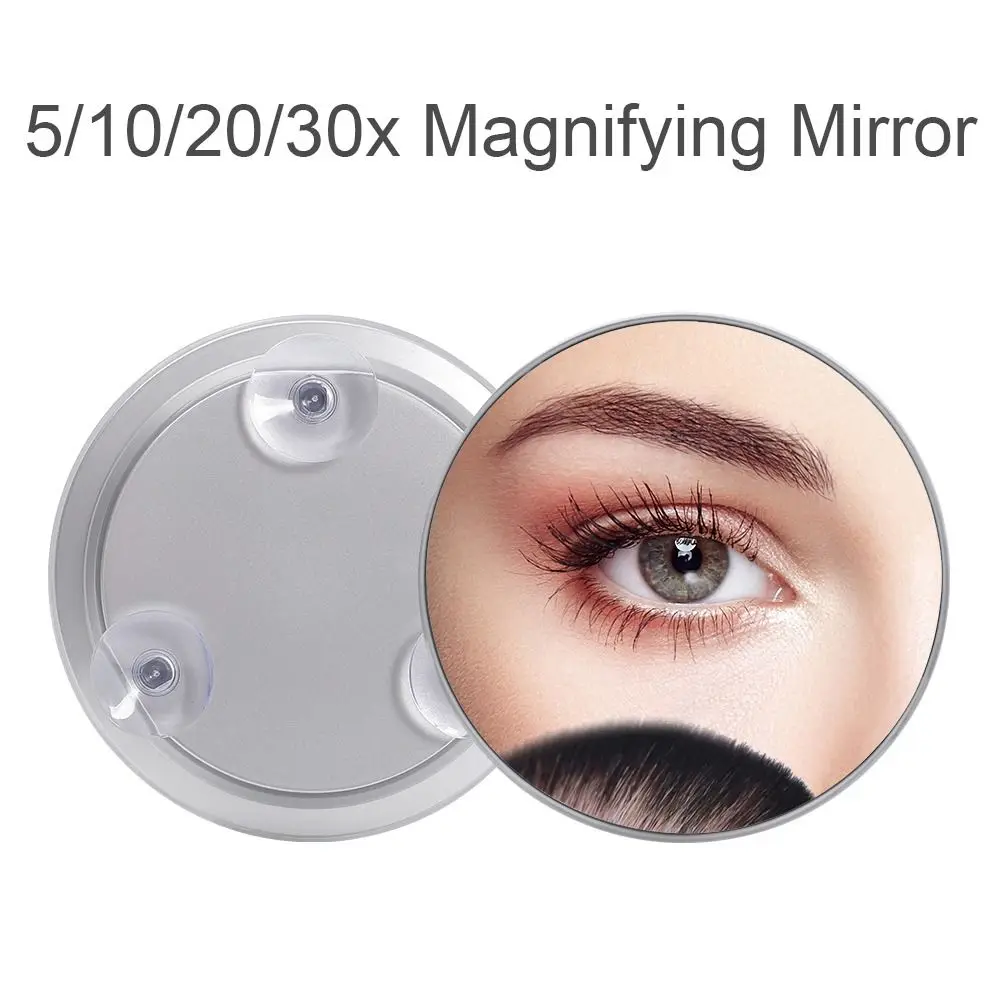 Makeup Mirror Magnifying Mirror Round Shape 3 Suction Cups 5/10/20/30x