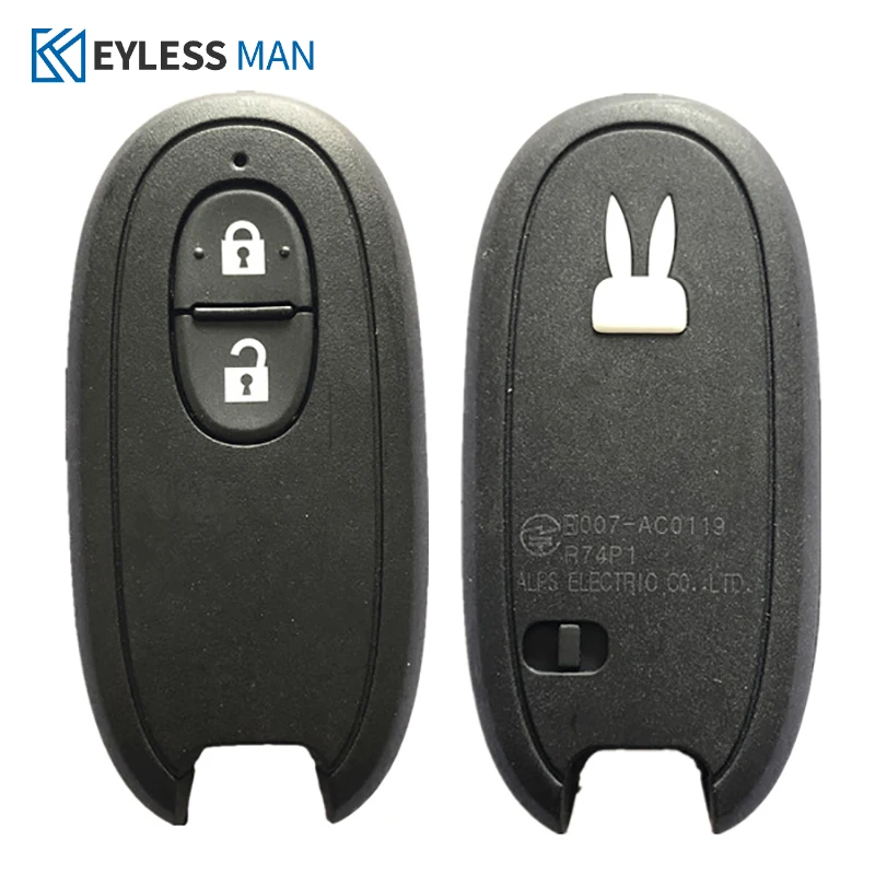 Original Remote Smart Key Fob For Suzuk Lapin alto hasla 1 - Wagon r Genuine 315MHz Lapin Key FCCID R74P1 FSK PCF7953 X 47 CHIP