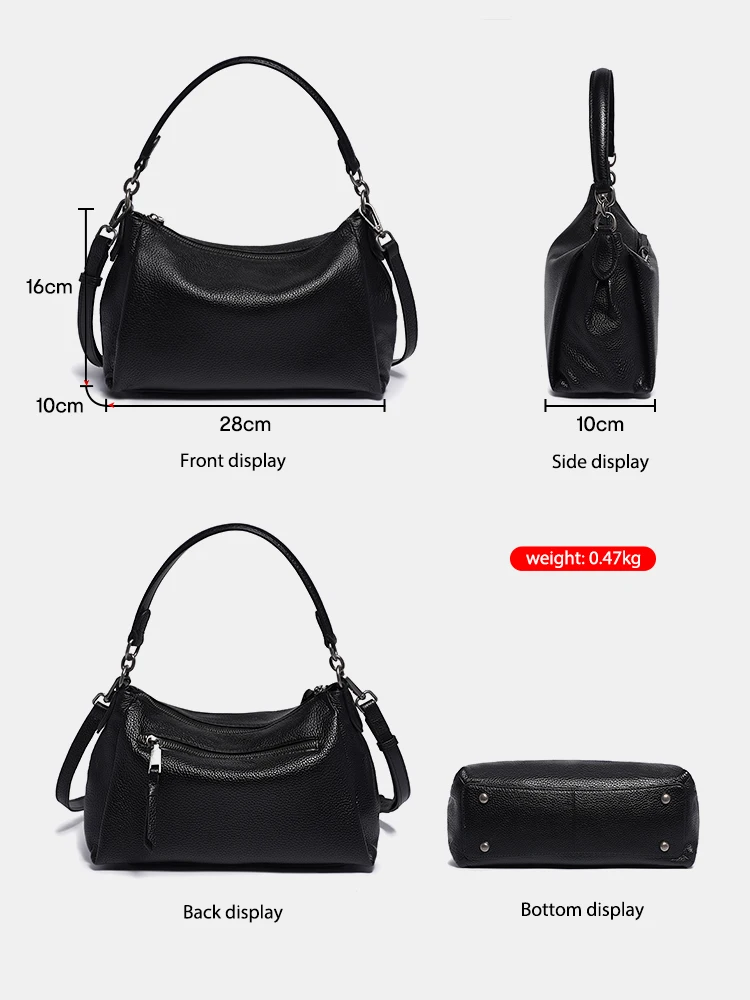 Zency Bags Womens Shoulder Bag | Zency Genuine Leather Bags