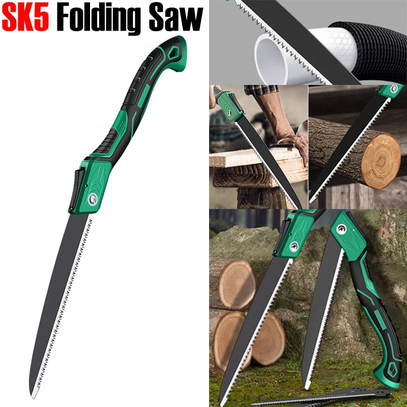 Folding Saw SK5 Blades Garden Branch Pruning Wooden Boards PVC Plastic Pipe Cutting Portable Cut Saws Woodworking Hand Tools