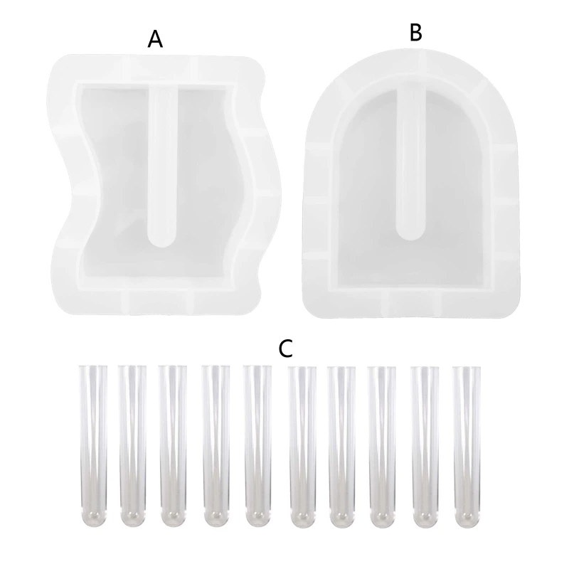 Resin Mold Silicone Epoxy Resin Vase Mold for Plant Propagation Station Craft