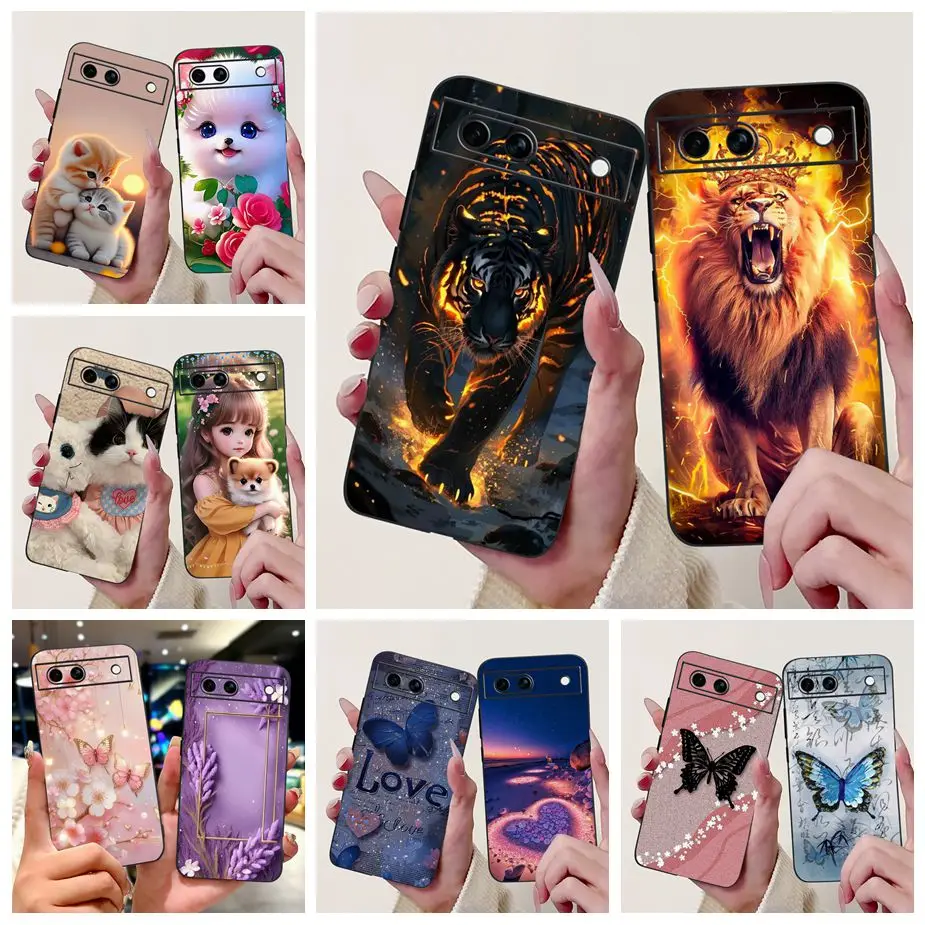 Stylish Shockproof Soft TPU Phone Case with Cool Design Pattern