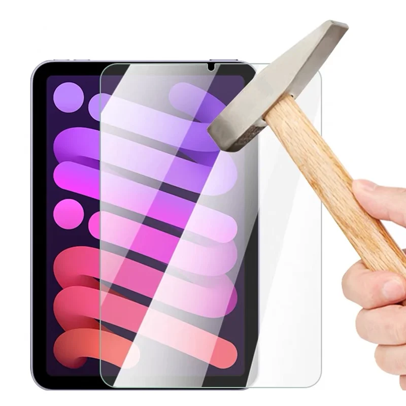 For iPad Mini 6 2021 Tempered Glass Screen Protector Mini6 A2567 A2568 A2569 8.3" Tablet Sceatch Proof HD Clear Protective Film 3