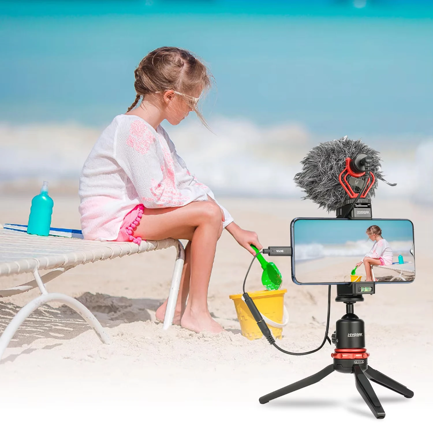 BOYA BY-K4 3.5mm TRS (암)에서 타입-C (수)로 변환 오디오 마이크 어댑터 아이폰 15-16 안드로이드 PC USB-C 기기용