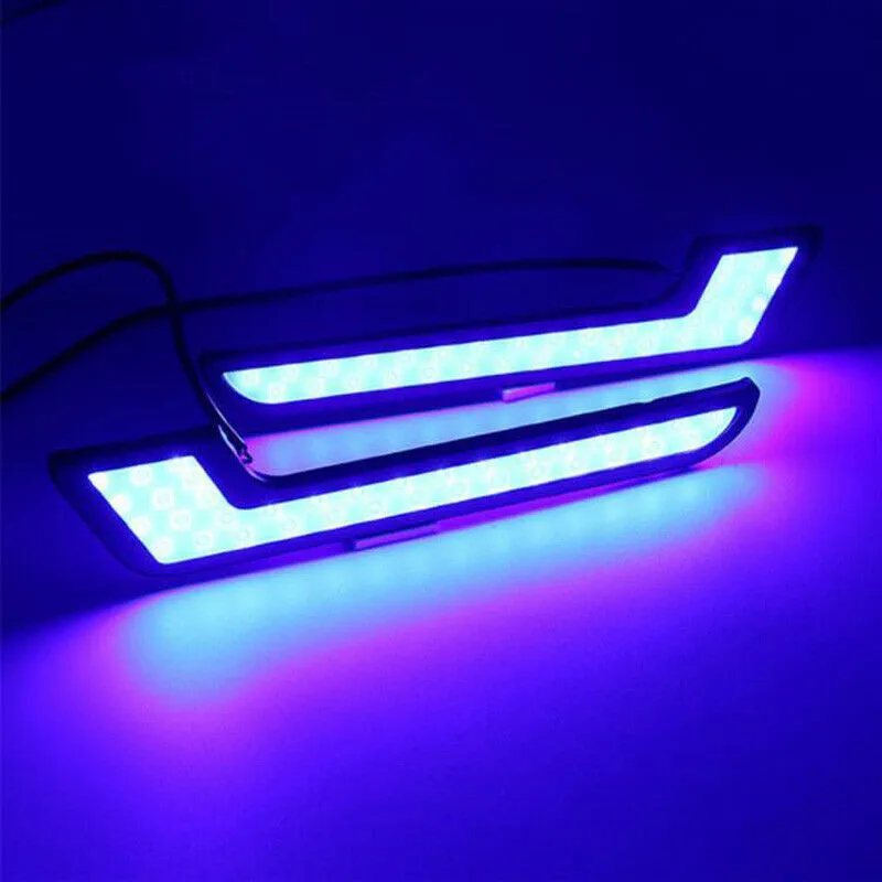 

DC 12V Daytime Running Light 2pcs Accessories Car Auto Lamp Driving Easy To Install High Quality LED Strip DRL