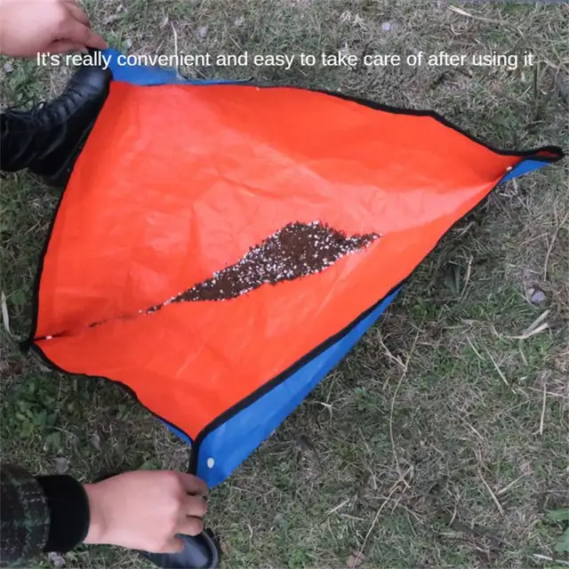 1Pc Újrafelhasználható Ültetési Szőnyeg Kertészeti Cserepes Pad Összecsukható Kerti Növényi Edény Átültetése Vízálló Szőnyegek Kiegészítők - Image 3