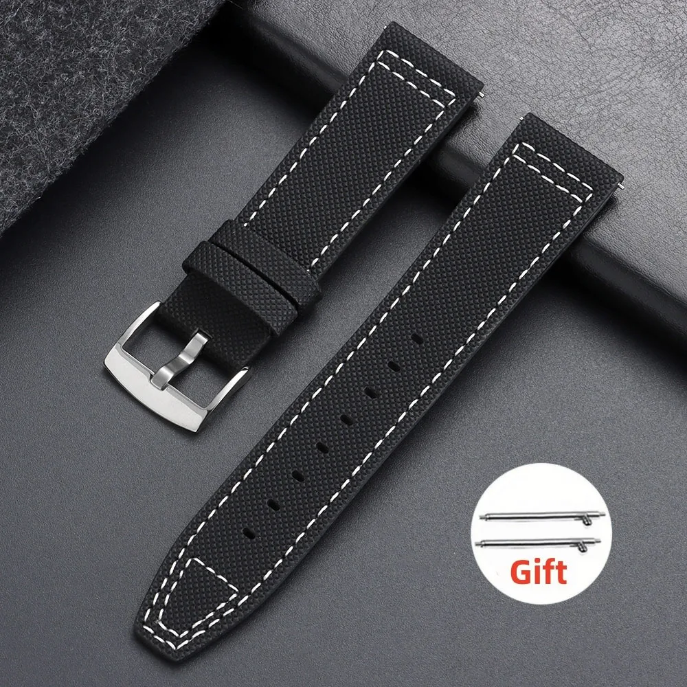 Premium Leather Quick Release Watch Strap – Sporty and Versatile Wristband