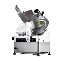 Stainless Steel Electric Vertical Commercial Automatic Cutting Machine Cheese Mutton Beef Ham Frozen Meat Slicing Slicer Machine 2
