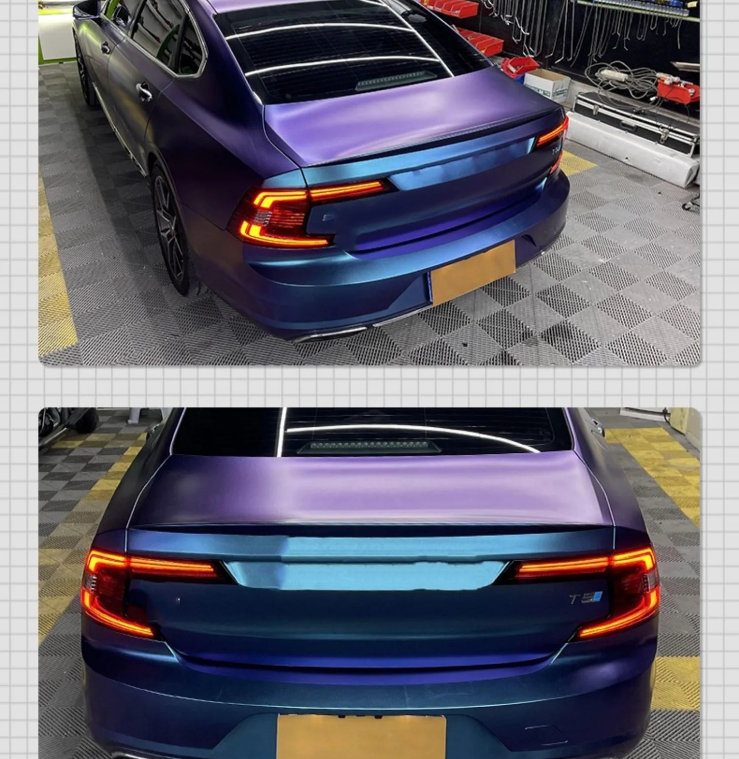 Рисунок 5 - Задний светодиодный фсветильник рь для Volvo S90 17-20