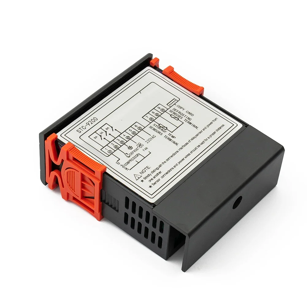 AC 220V STC9200 디지털 온도 컨트롤러, 정확한 온도 관리를 위한 2개의 센서 제빙 기능 포함