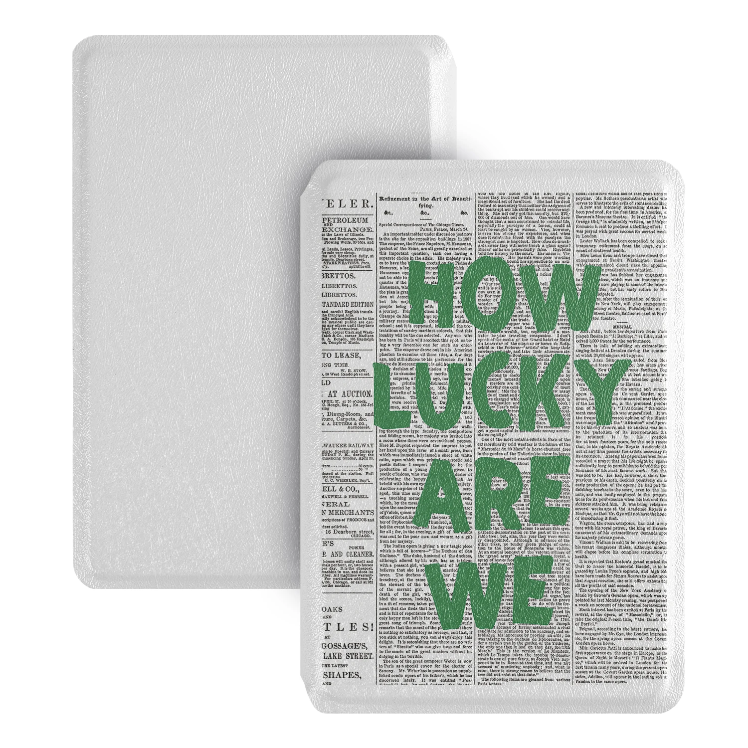 Murmole Clear Back Protective Folio Case with Magnetic Detachable Cover and Card Holder