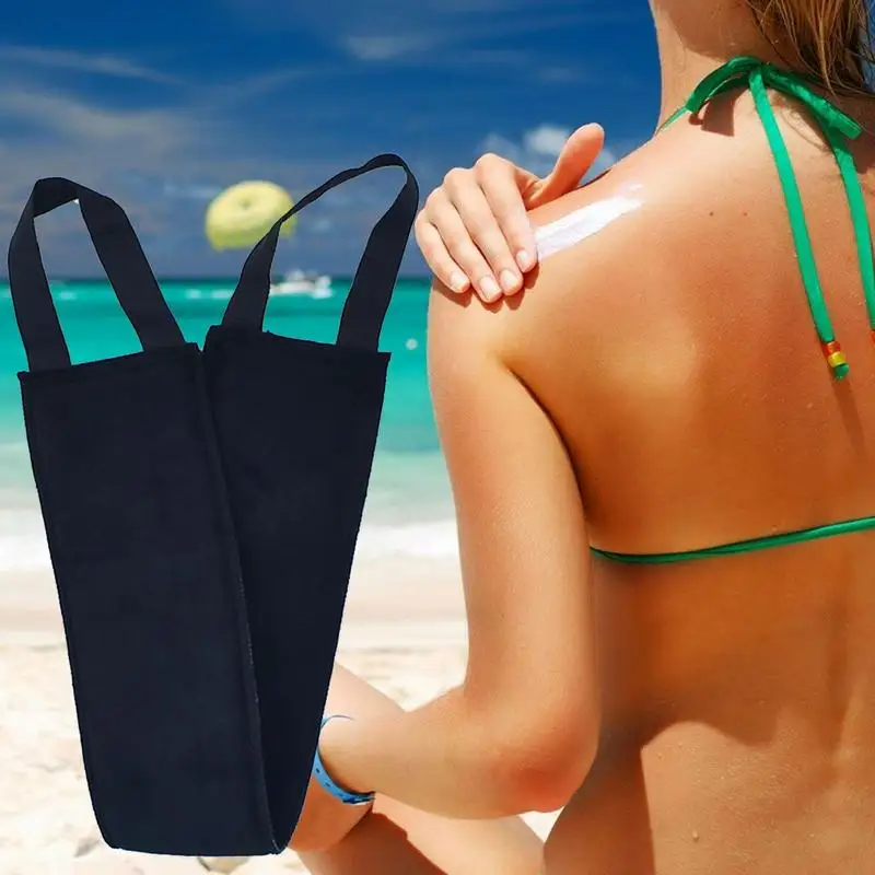 Self Tanning Mitts Back Applicator For Self Tanner To Prevent Tan Stain On Hands For All Tanners Back Applicator Band tanning gel cream