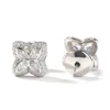 UWIN Iced Clover Earrings for Women Green/Black/White CZ Four Leaves Cubic Zirconia Stud Earrings Fashion Jewelry 3