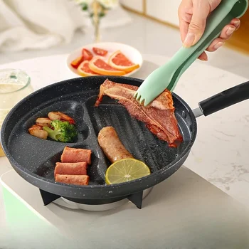 Padella in ferro antiaderente per uova, pancake, hamburger - Fornello da colazione versatile di dimensioni multiple, ideale per la cottura in casa e il resta 1