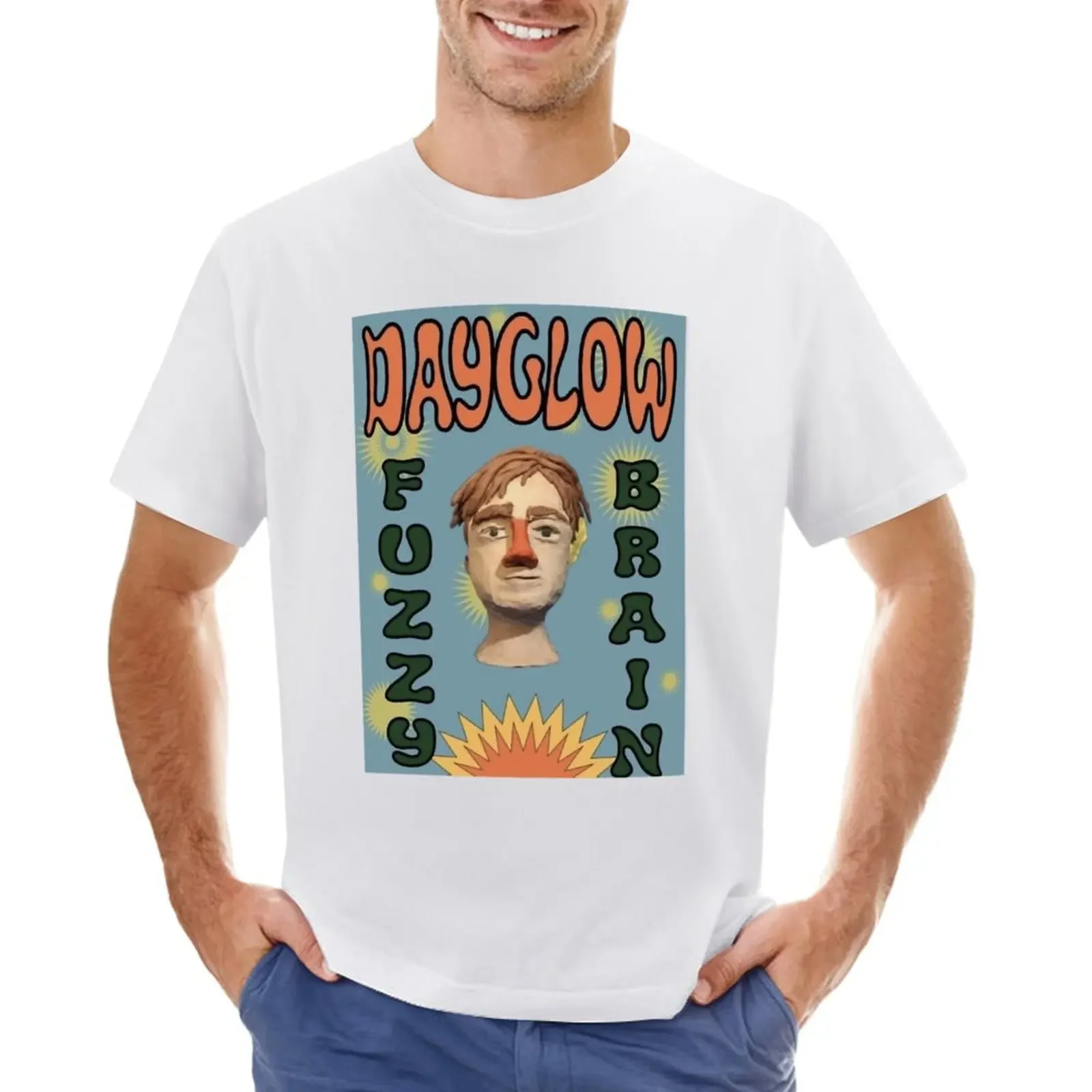 

Mens Womens Dayglow Album Cool Gifts T-shirt summer top hippie clothes oversized korean fashion designer t shirt men