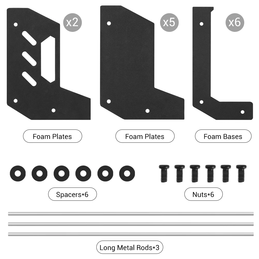 Schiuma Gun Rack Caccia Arma Sicura Accessorio Per Stoccaggio Armi Fucili E Fucili Da Caccia Supporto Per Pistola A Parete Con Banda Magnetica E Gancio | IT
