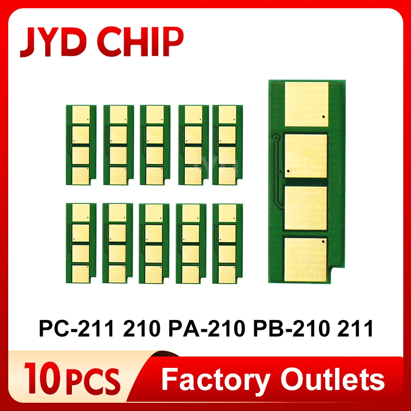 Toner Cartridge PC211 Toner Chip PA-210 Pb211 PC-210EV For Pantum Printer P2500 M6500 M6550 nw M6600 P2200 Chip Pb210 Ilimitado Cartridge Reset