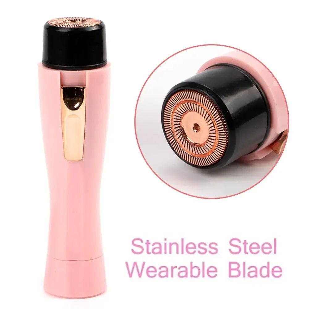 Electric Face Epilator for women Mini Lady Shaver Upper Lip Cheek Hair Removal Lipstick Epilator Safety Body Tools body hair trimmer hair removal epilator hair removal tool facial hair epilator