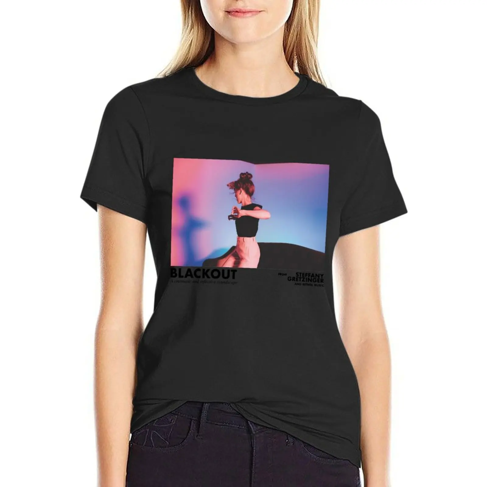 

Blackout - Steffany Gretzinger T-Shirt graphics shirts graphic tees cute tops t-shirts for Women graphic tees funny