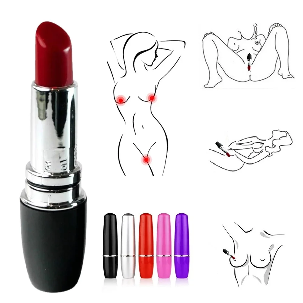Lipsticks Magic Stick Breast Filling Flirtation Vibrators Women Clitoris Stimulator Anal Vagina Massage Sex Toys Adults Product