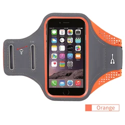 Universal Outdoor Sports Running Armband Phone Pouch (Orange)