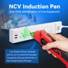 NOYAFA Automatic Circuit Breaker Finder NF-827S Fuse Socket Tester US 120V Circuit Switch Finder Electrician Diagnostic Tool 6