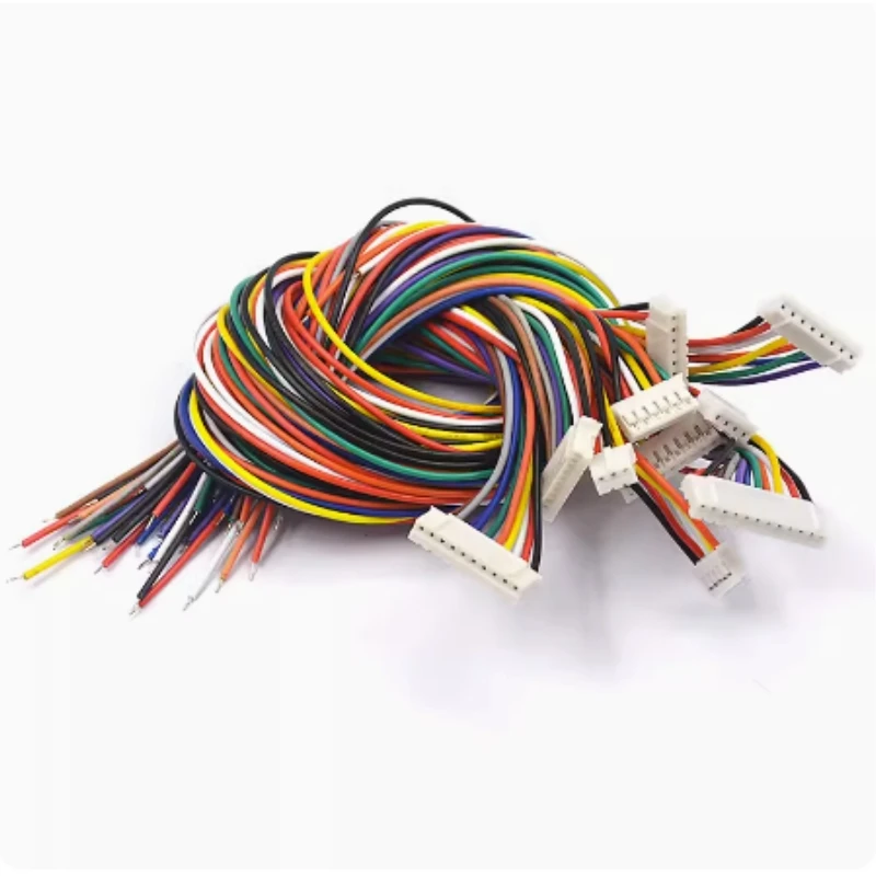 10PCS Mini Micro JST 2.0 PH Female Connector 2/3/4/5/6/7/8/9/10-Pin Plug with Terminal Wires Cables 100mm 200MM 300mm 26AWG image 4