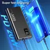 66W 20000mAh Fast Charger Power Bank Portable Battery Charger USB Two-way Quick Charging for iPhone Xiaomi Huawei Samsung 3