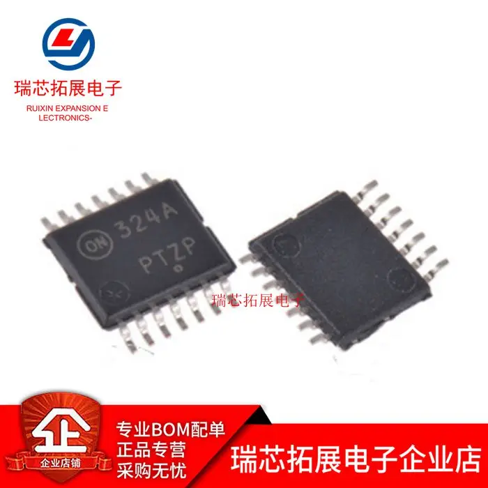 

30pcs original new LM324ADTBG LM324ADTBR2G 324A TSSOP-14 operational amplifier chip