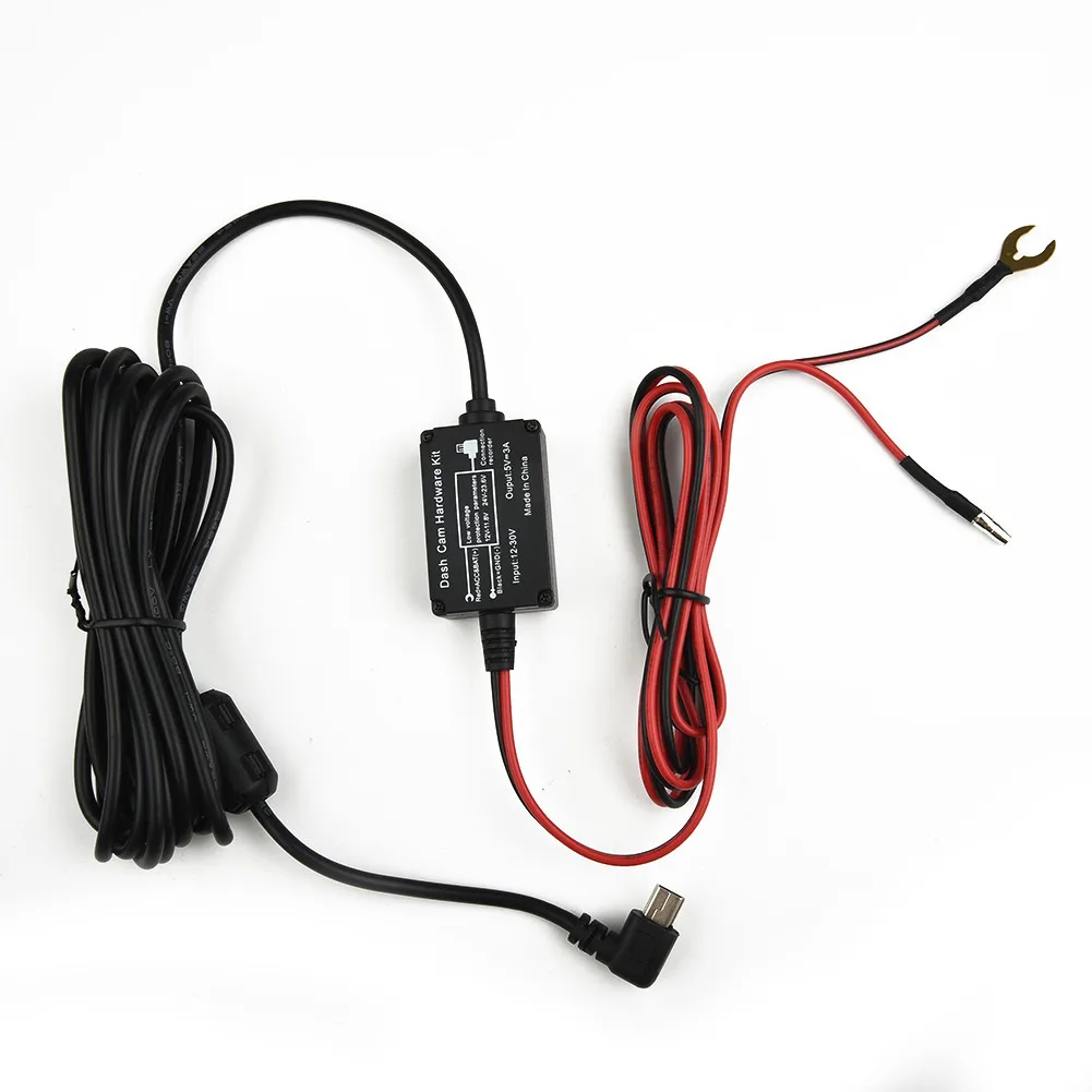 Driving Recorder Hard Wire Fuse Box Kit For Nextbase 122 222 322GW 422GW 1Set Mini USB Compatible