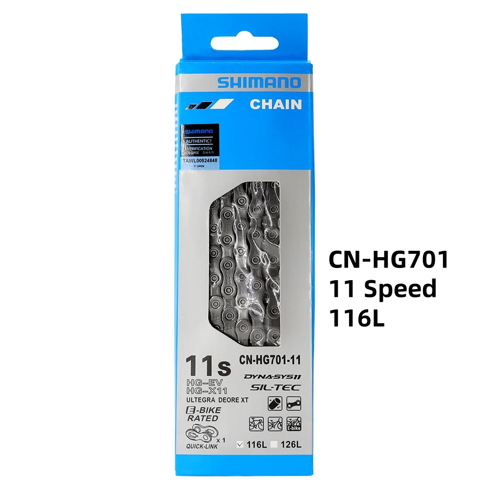 SHIMANO Bicycle Chain CN-HG40 HG53 HG54 HG95 HG601 HG701 HG901 MTB Bike Chain 8 9 10 11 Speed 116L Bike Chains Bicycle Parts bicycle chains,bicycle chain